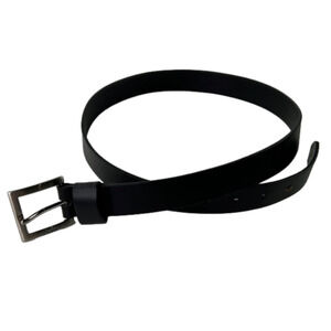 Indian Motorcycle black leather belt